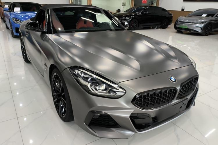 Used BMW Z4 2020 sDrive 25i Silver Frost Limited Edition Front Right 45 Deg
