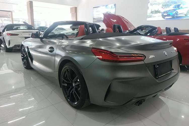 Used BMW Z4 2020 sDrive 25i Silver Frost Limited Edition Rear Left 45 Deg