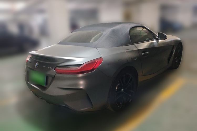 Used BMW Z4 2020 sDrive 25i Silver Frost Limited Edition Rear Right 45 Deg