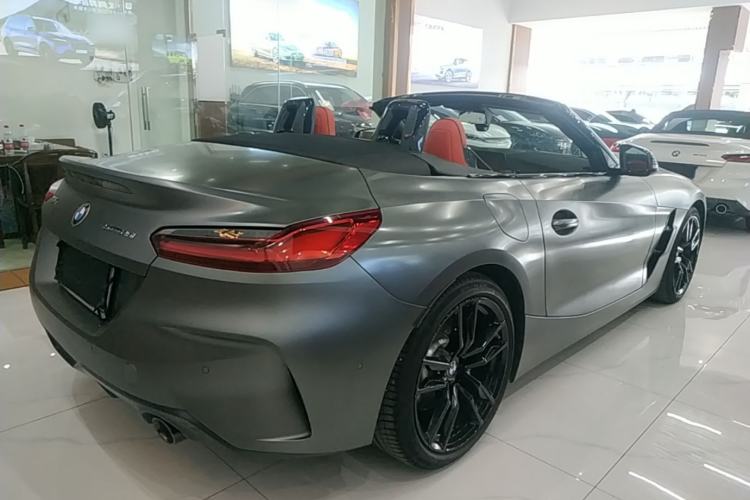 Used BMW Z4 2020 sDrive 25i Silver Frost Limited Edition Rear Right 45 Deg