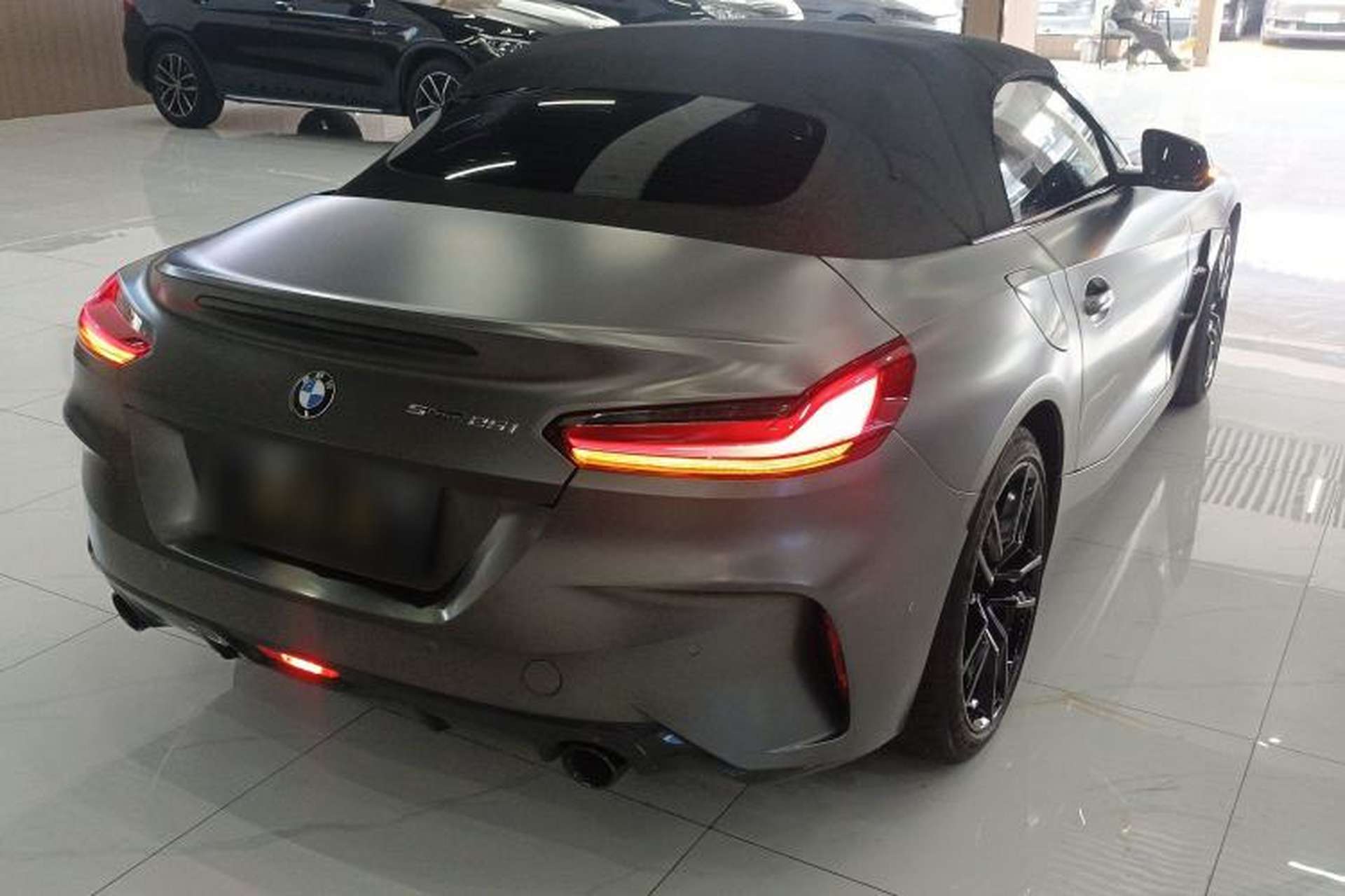 Used BMW Z4 2020 sDrive 25i Silver Frost Limited Edition Rear Right 45 Deg
