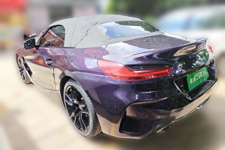 Used BMW Z4 2020 sDrive 25i Silver Frost Limited Edition Rear Left 45 Deg