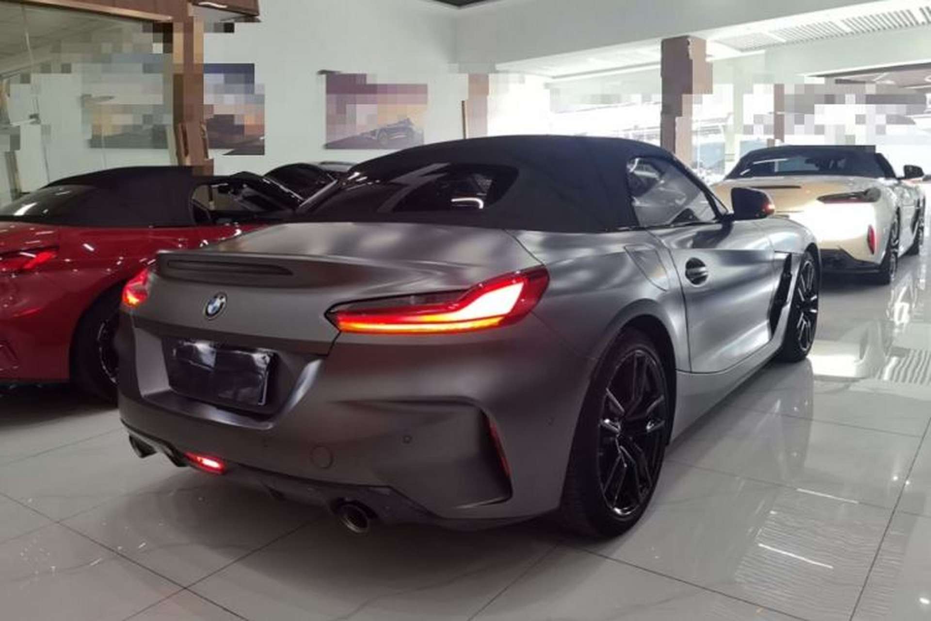 Used BMW Z4 2020 sDrive 25i Silver Frost Limited Edition Rear Right 45 Deg