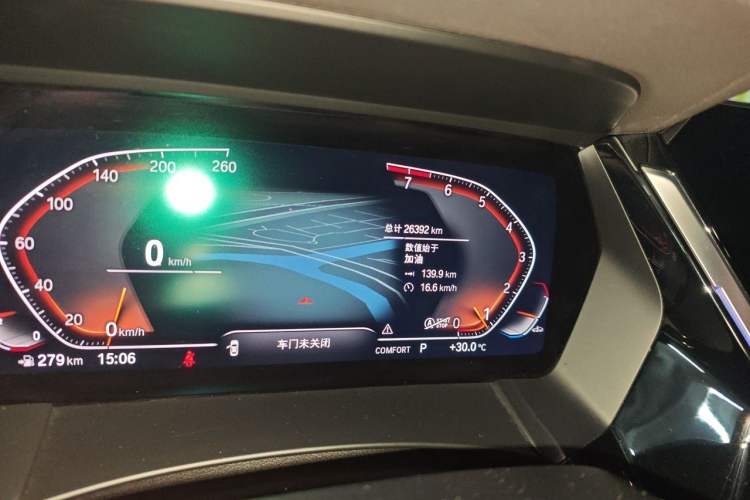 Used BMW Z4 2022 sDrive 25i M Sport Night Edition package Odometer Close Up