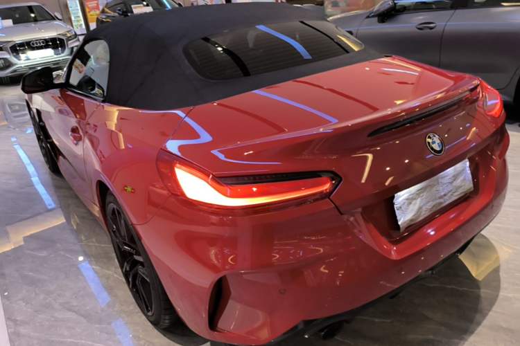 Used BMW Z4 2022 sDrive 25i M Sport Night Edition package Rear Left 45 Deg