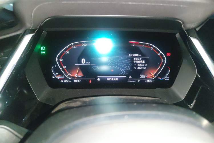 Used BMW Z4 2022 sDrive 25i M Sport Night Edition package Odometer Close Up