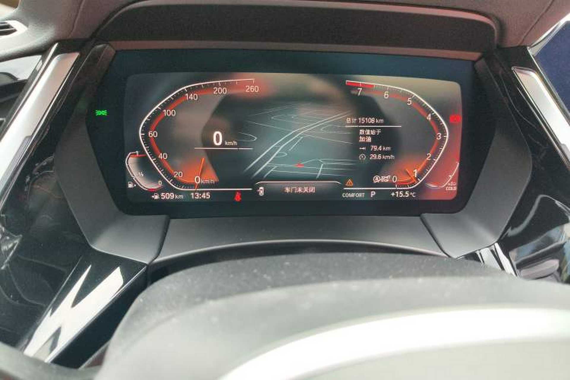 Used BMW Z4 2023 sDrive 25i M Sport Night Edition package Odometer Close Up