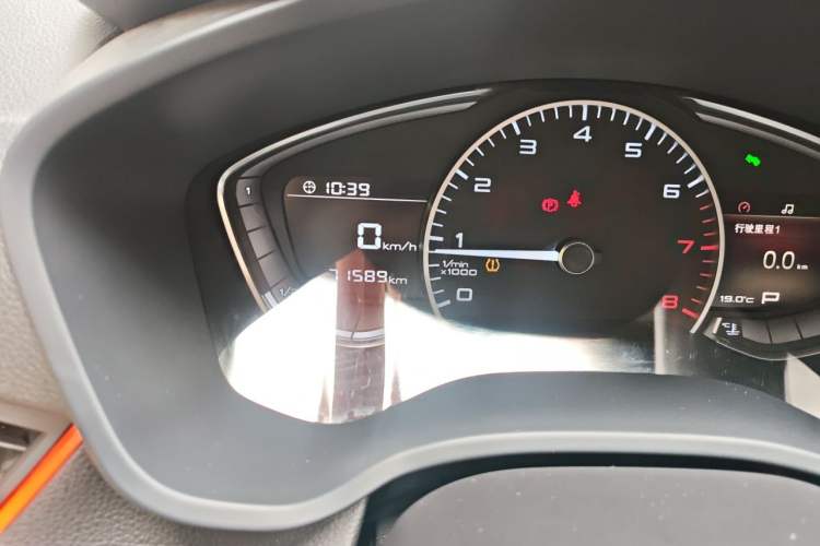 Used BORGWARD BX3 2020 20TGDI Two-Wheel Drive Automatic Fashion Version Odometer Close Up