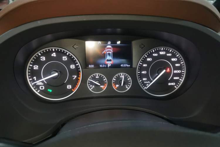 Used BORGWARD BX5 2017 25TGDI Automatic Two-Wheel Drive Smart Enjoyment Model Instrument Cluster