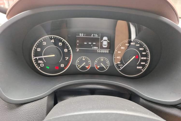 Used BORGWARD BX5 2017 20TGDI Automatic Two-Wheel Drive Pioneer Edition Instrument Cluster
