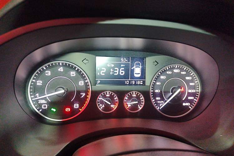 Used BORGWARD BX5 2017 20TGDI Automatic Two-Wheel Drive Pioneer Edition Instrument Cluster