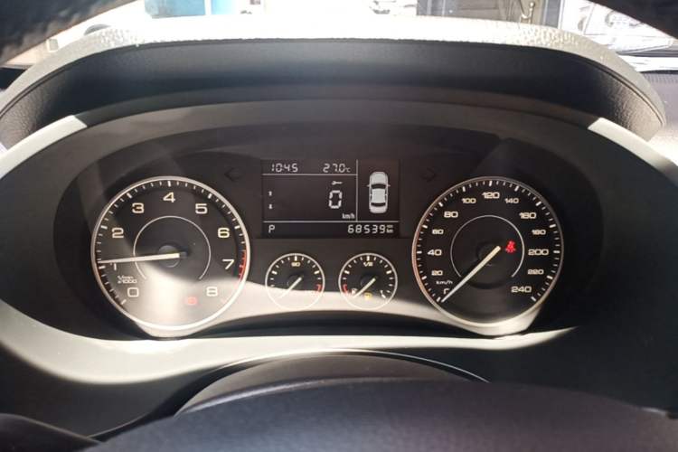 Used BORGWARD BX5 2017 20TGDI Automatic Two-Wheel Drive Pioneer Edition Instrument Cluster
