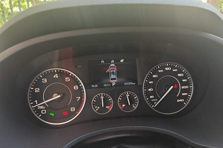 Used BORGWARD BX5 2017 25TGDI Automatic Two-Wheel Drive Fashion Plus Model Instrument Cluster