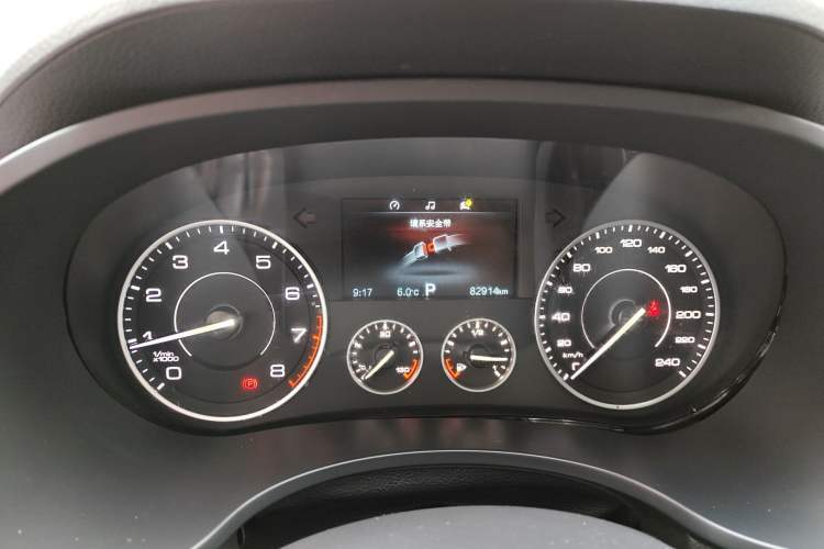 Used BORGWARD BX5 2017 20TGDI Automatic Two-Wheel Drive Leading Edition Instrument Cluster