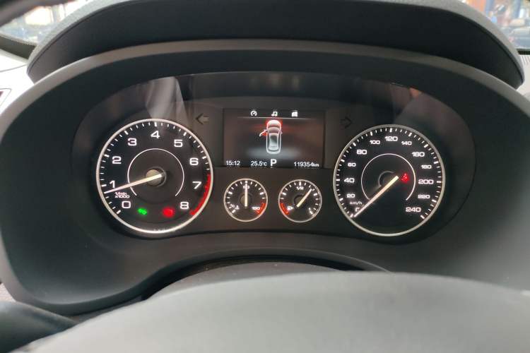 Used BORGWARD BX5 2017 20TGDI Automatic Two-Wheel Drive Pioneer Edition Instrument Cluster