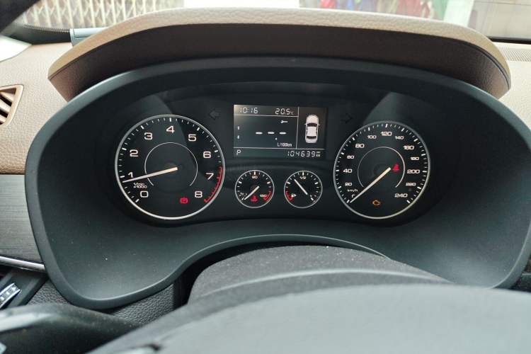 Used BORGWARD BX5 2017 20TGDI Automatic Two-Wheel Drive Pioneer Edition Instrument Cluster