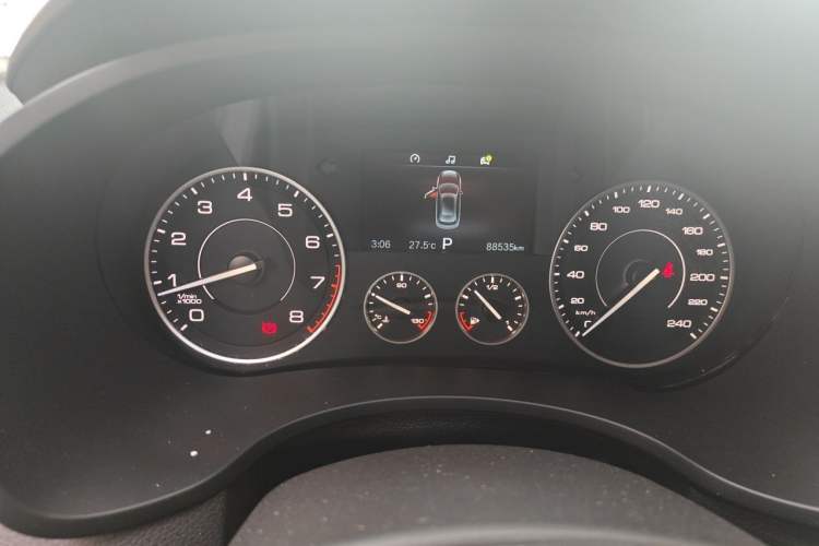 Used BORGWARD BX5 2017 20TGDI Automatic Two-Wheel Drive Leading Edition Instrument Cluster