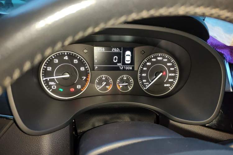 Used BORGWARD BX5 2017 20TGDI Automatic Two-Wheel Drive Pioneer Edition Instrument Cluster