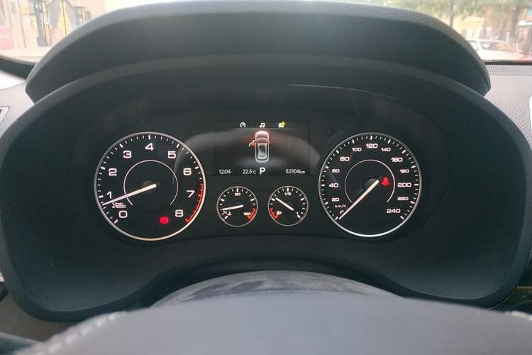 Used BORGWARD BX5 2017 25TGDI Automatic Two-Wheel Drive Smart Enjoyment Model Instrument Cluster