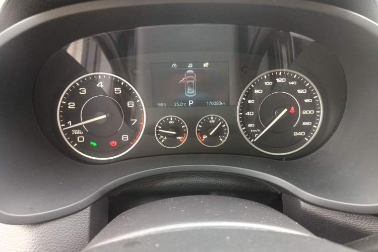 Used BORGWARD BX5 2017 20TGDI Automatic Two-Wheel Drive Leading Edition Instrument Cluster