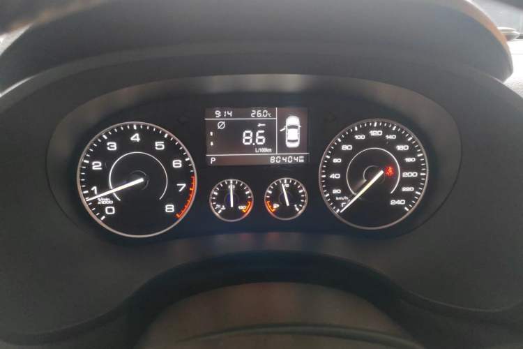 Used BORGWARD BX5 2017 20TGDI Automatic Two-Wheel Drive Pioneer Edition Instrument Cluster