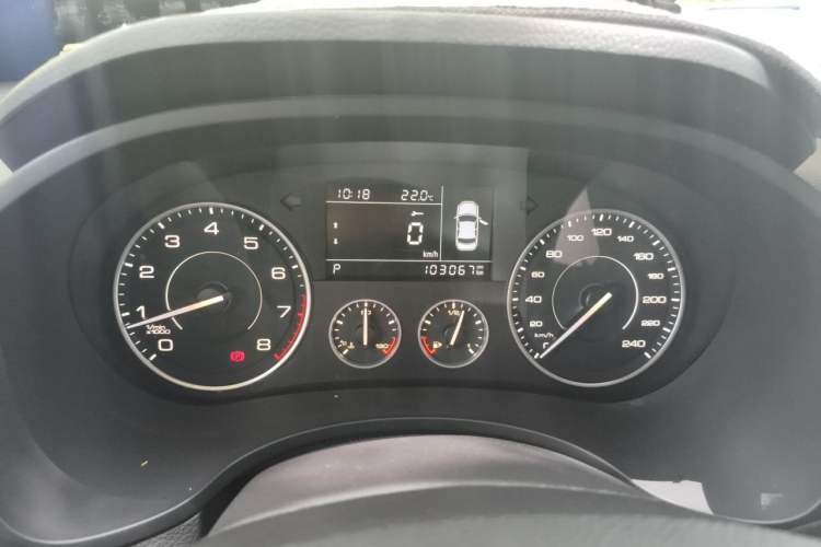 Used BORGWARD BX5 2017 20TGDI Automatic Two-Wheel Drive Pioneer Edition Instrument Cluster