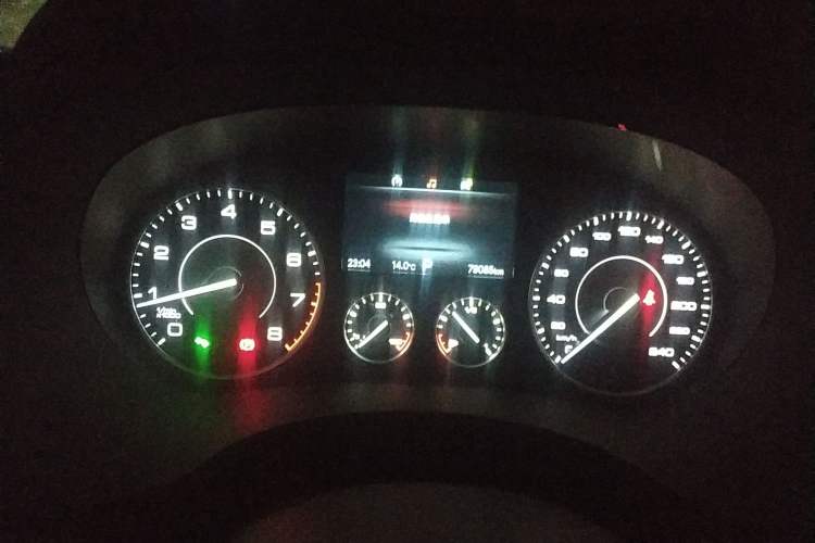 Used BORGWARD BX5 2017 25TGDI Automatic Two-Wheel Drive Sharp Model Instrument Cluster