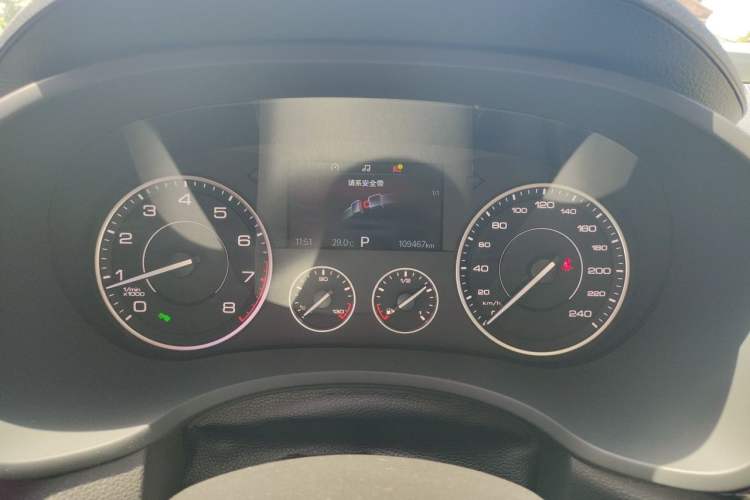 Used BORGWARD BX5 2017 25TGDI Automatic Two-Wheel Drive Smart Enjoyment Model Instrument Cluster