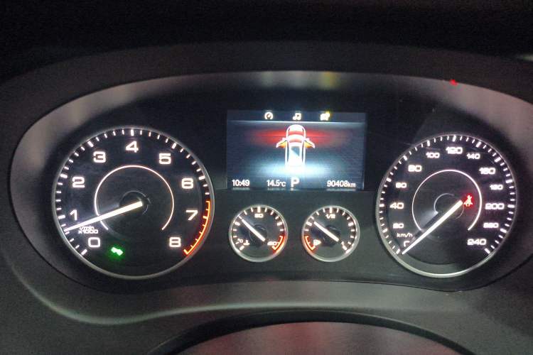 Used BORGWARD BX5 2017 25TGDI Automatic Four-Wheel Drive Smart Enjoyment Model Instrument Cluster