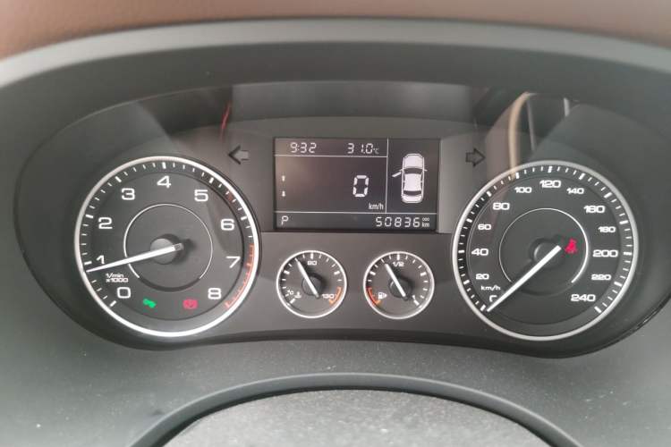 Used BORGWARD BX5 2017 20TGDI Automatic Two-Wheel Drive Pioneer Edition Instrument Cluster