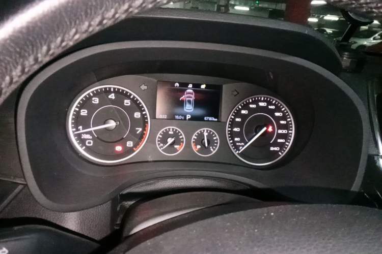 Used BORGWARD BX5 2017 25TGDI Automatic Two-Wheel Drive Smart Enjoyment Model Instrument Cluster
