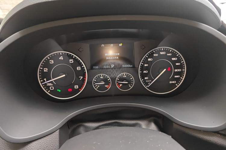 Used BORGWARD BX5 2017 25TGDI Automatic Two-Wheel Drive Smart Enjoyment Model Instrument Cluster