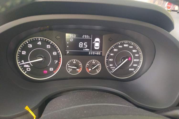 Used BORGWARD BX5 2017 20TGDI Automatic Two-Wheel Drive Pioneer Edition Instrument Cluster