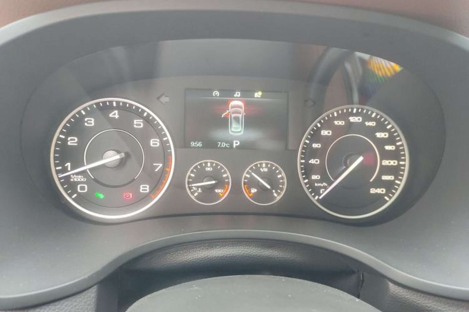 Used BORGWARD BX5 2017 25TGDI Automatic Four-Wheel Drive Smart Enjoyment Model Instrument Cluster