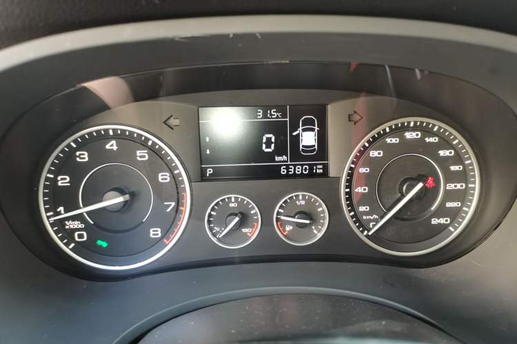 Used BORGWARD BX5 2017 20TGDI Automatic Two-Wheel Drive Pioneer Edition Instrument Cluster