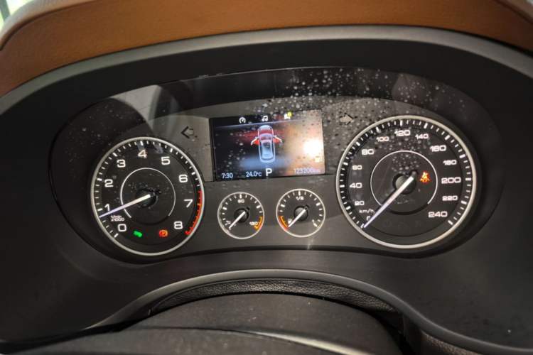 Used BORGWARD BX5 2017 25TGDI Automatic Two-Wheel Drive Smart Enjoyment Model Instrument Cluster