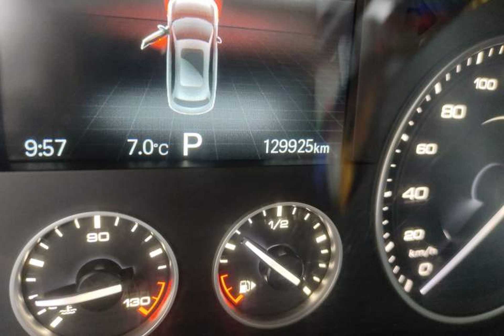 Used BORGWARD BX5 2017 25TGDI Automatic Four-Wheel Drive Smart Enjoyment Model Odometer Close Up