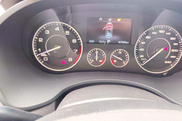 Used BORGWARD BX5 2017 25TGDI Automatic Two-Wheel Drive Sharp Model Instrument Cluster
