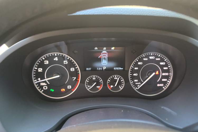 Used BORGWARD BX5 2017 20TGDI Automatic Two-Wheel Drive Leading Edition Instrument Cluster