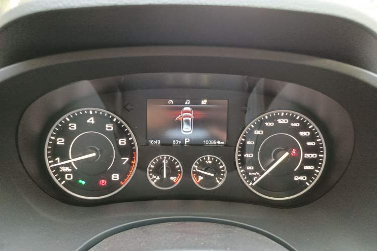Used BORGWARD BX5 2017 20TGDI Automatic Two-Wheel Drive Leading Edition Instrument Cluster