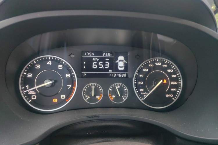 Used BORGWARD BX5 2017 20TGDI Automatic Two-Wheel Drive Pioneer Edition Instrument Cluster