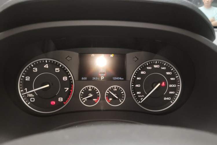 Used BORGWARD BX5 2017 25TGDI Automatic Two-Wheel Drive Smart Enjoyment Model Instrument Cluster