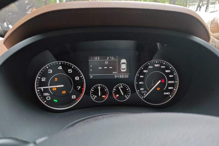 Used BORGWARD BX5 2017 20TGDI Automatic Two-Wheel Drive New Edition Instrument Cluster