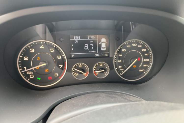 Used BORGWARD BX5 2017 20TGDI Automatic Two-Wheel Drive Pioneer Edition Instrument Cluster