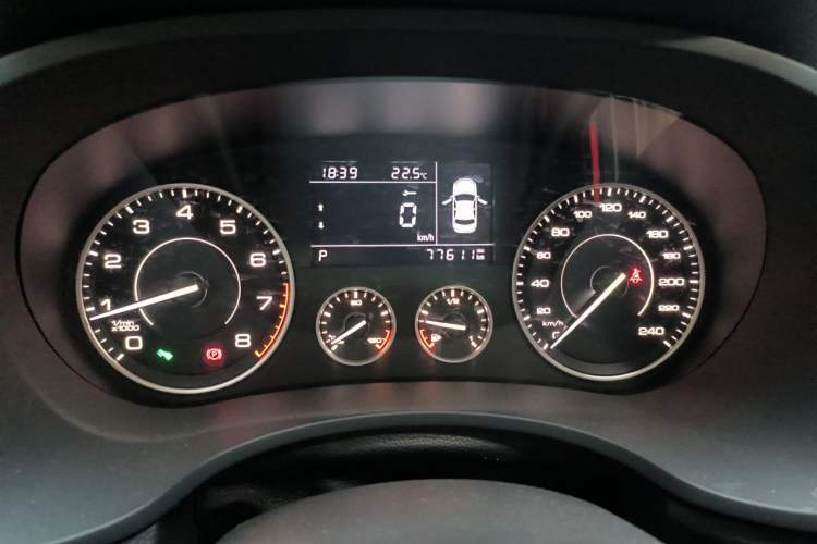 Used BORGWARD BX5 2017 20TGDI Automatic Two-Wheel Drive Pioneer Edition Instrument Cluster