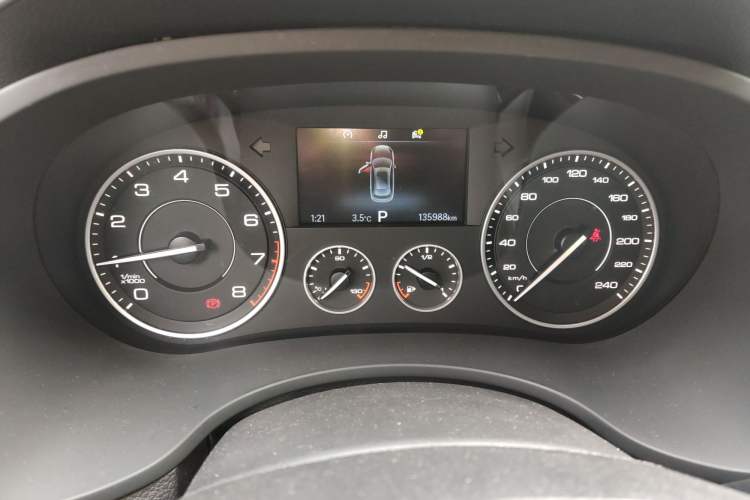 Used BORGWARD BX5 2017 25TGDI Automatic Two-Wheel Drive Sharp Model Instrument Cluster