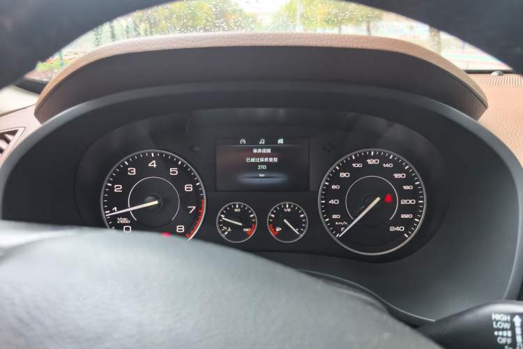 Used BORGWARD BX5 2017 25TGDI Automatic Two-Wheel Drive Fashion Model Instrument Cluster
