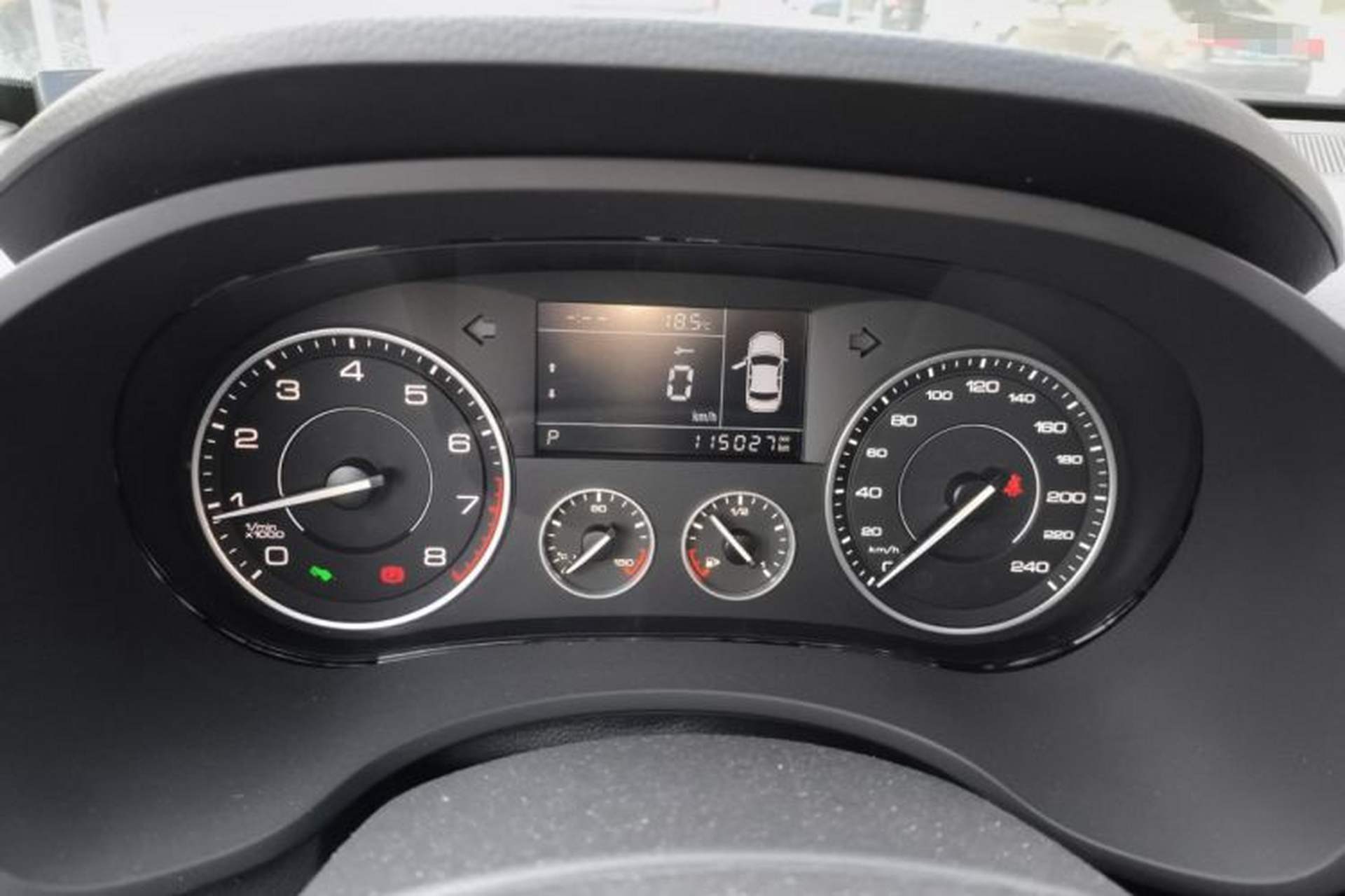 Used BORGWARD BX5 2017 20TGDI Automatic Two-Wheel Drive Pioneer Edition Instrument Cluster