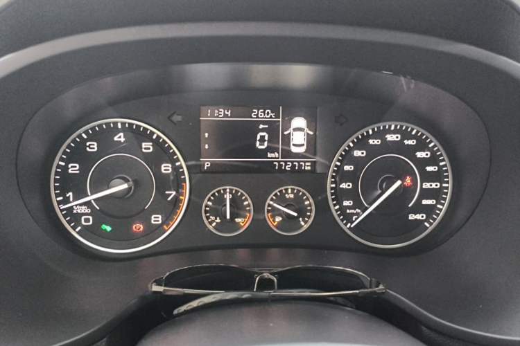 Used BORGWARD BX5 2017 20TGDI Automatic Two-Wheel Drive Pioneer Edition Instrument Cluster