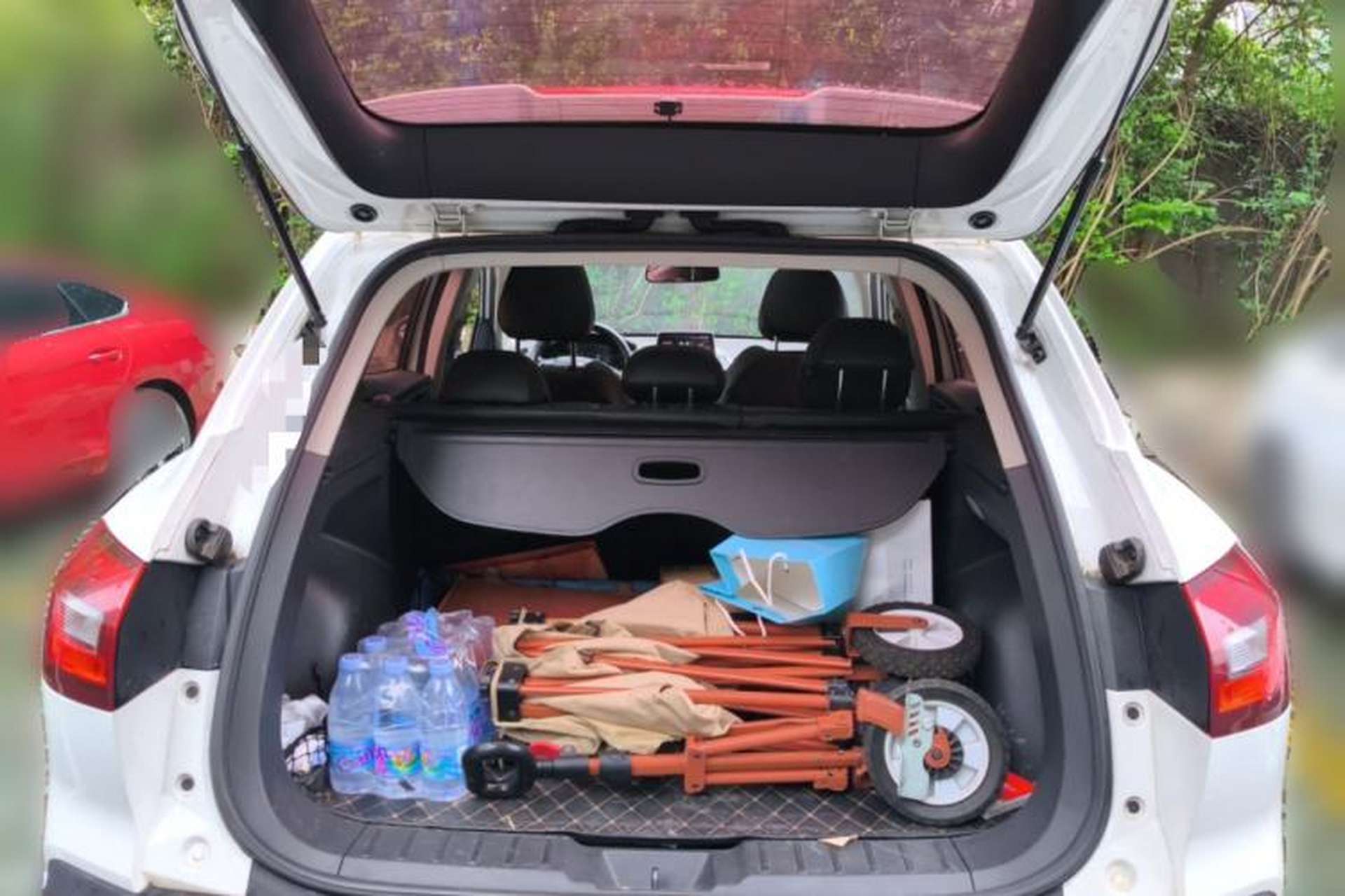 Used BORGWARD BX5 2017 20TGDI Automatic Two-Wheel Drive Pioneer Edition Trunk